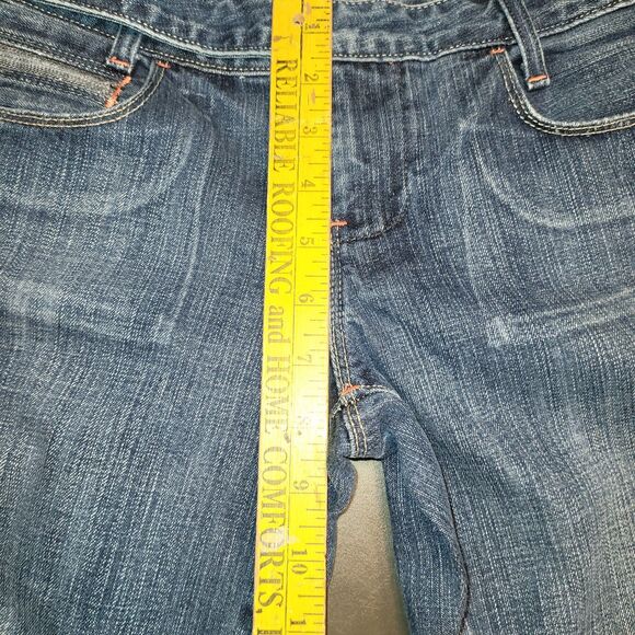 Polo Ralph Lauren Halle Jean Womens Size 2 Dark Wash Denim Cropped Jeans Y2K VGC - Picture 7 of 9